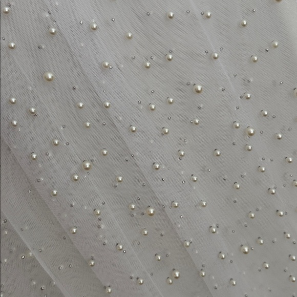 Pearl Mesh Duster Cardigan Robe - Picture 6 of 7